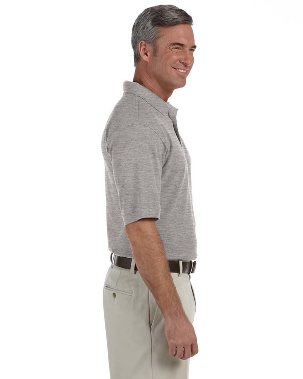 Harriton M200T - Tall 6 oz. Ringspun Cotton Piqué Short-Sleeve Polo