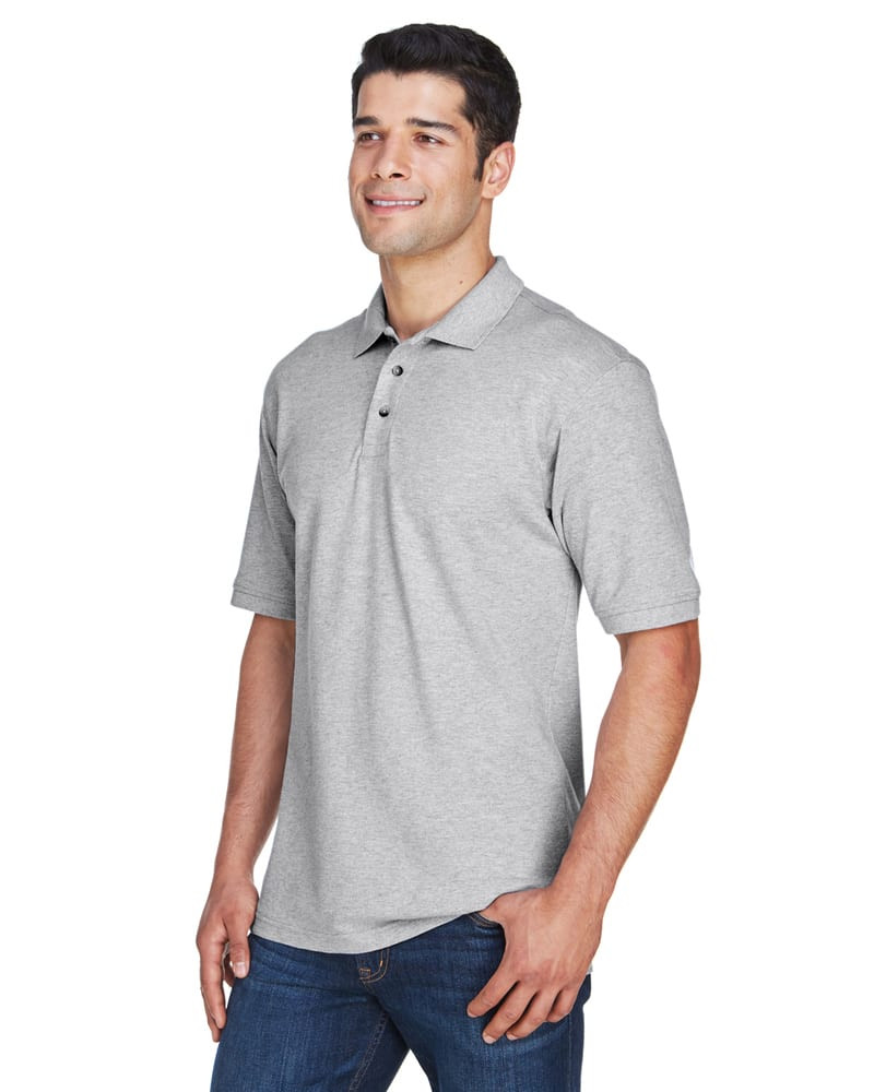 Harriton M200T - Tall 6 oz. Ringspun Cotton Piqué Short-Sleeve Polo