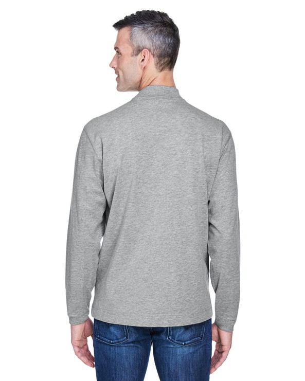 Devon & Jones D420 - Sueded Cotton Jersey Mock Turtleneck
