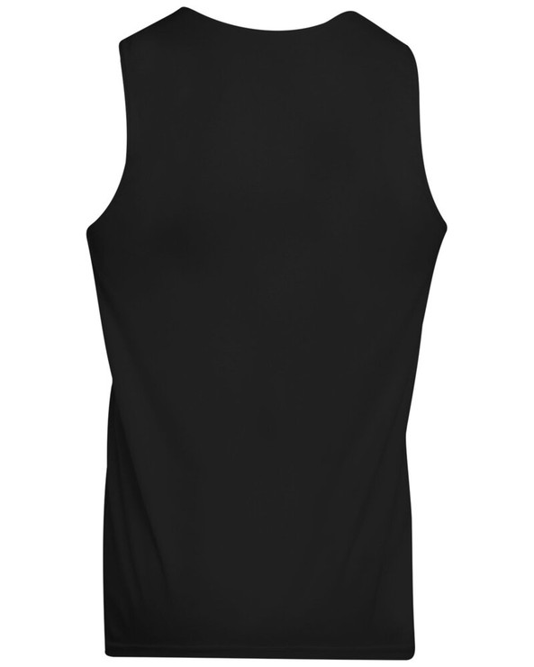 Augusta 148 - Maillot sin mangas reversible de poliéster absorbente para adultos