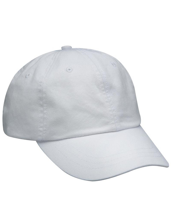 Adams AD969 - Gorra de 6 paneles de perfil bajo teñida con pigmentos lavados