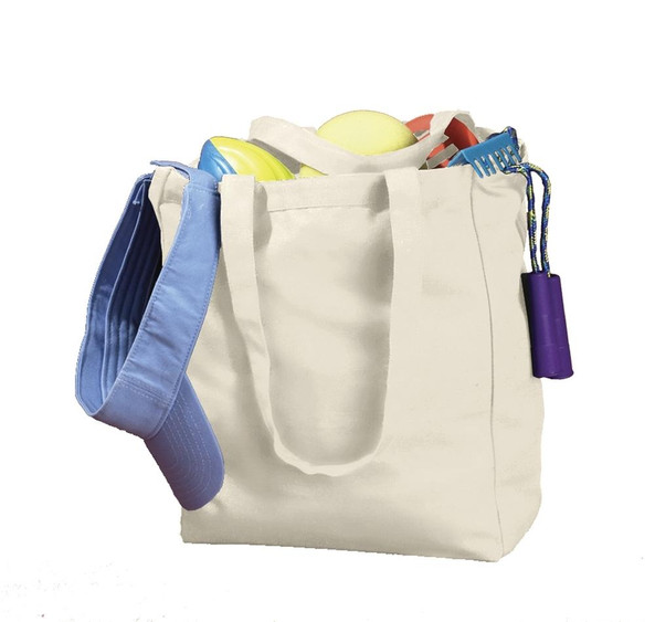 BAGedge BE008 - Bolsa de lona de 12 onzas para libros