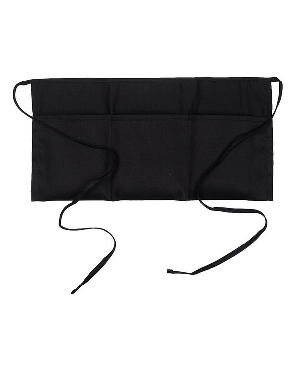 Big Accessories APR50 - Delantal de tres bolsillos y 10" de cintura