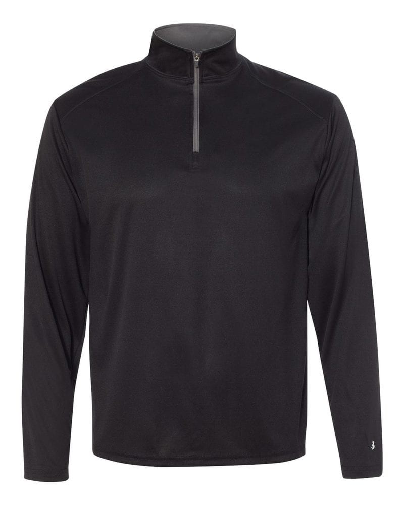 Badger 4102 - Pullover B-Core cierre tres cuartos