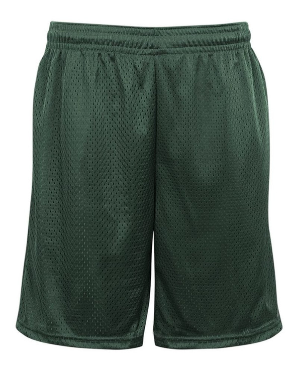 Badger 7219 - Short con bolsillo de malla con entrepierna de  9"