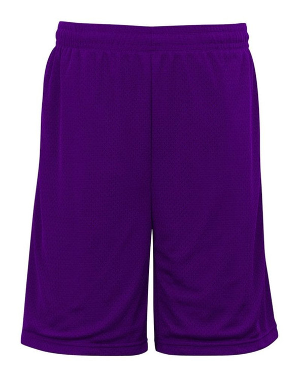 Badger 7219 - Short con bolsillo de malla con entrepierna de  9"