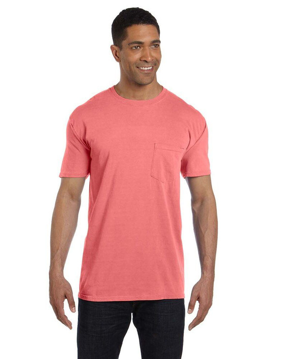 Comfort Colors 6030 - Garment Dyed Short Sleeve Shirt with a Pocket