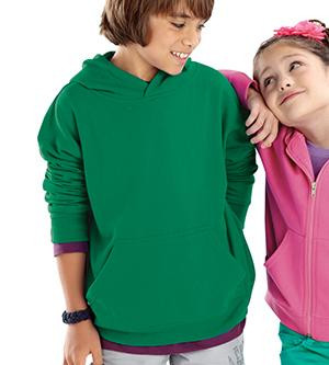 LAT 2296 - Youth Pullover Hooded Sweatshirt
