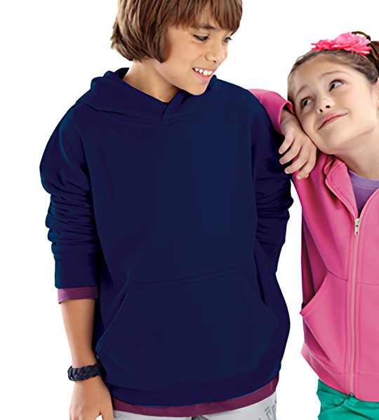 LAT 2296 - Youth Pullover Hooded Sweatshirt