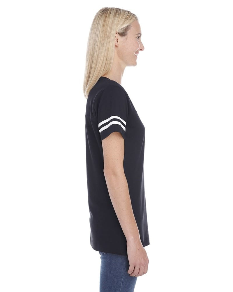 LAT 3537 - Ladies' Vintage Football T-Shirt