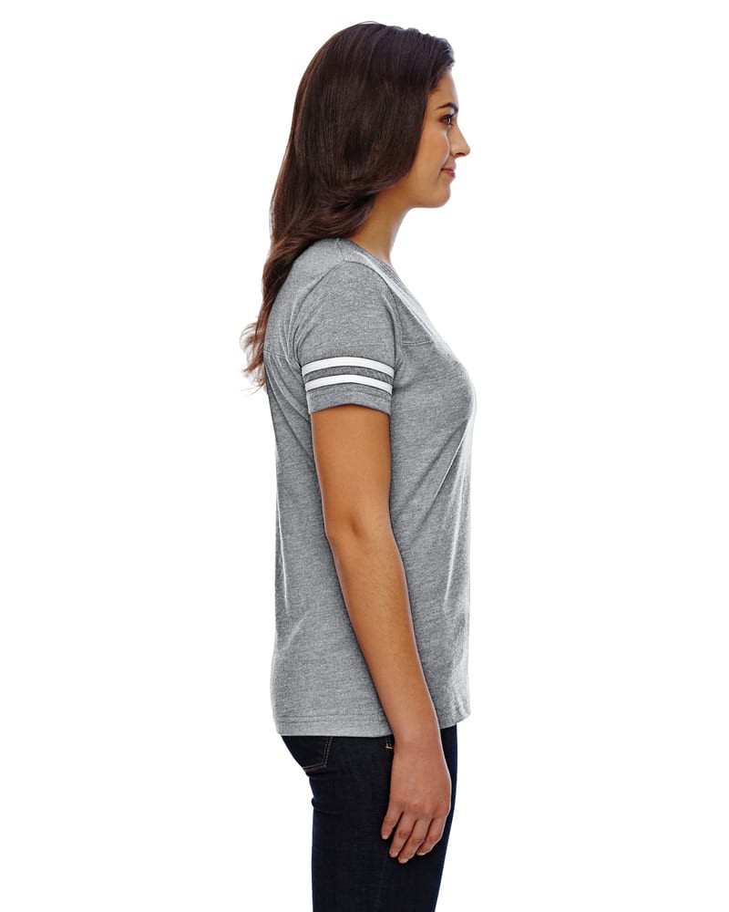 LAT 3537 - Ladies' Vintage Football T-Shirt