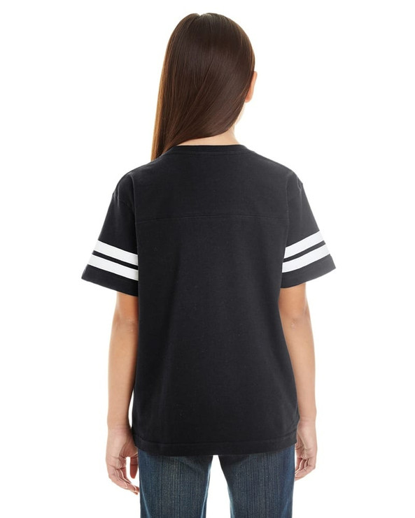 LAT 6137 - Remera de fútbol Vintage para jóvenes