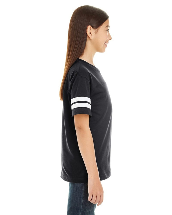 LAT 6137 - Remera de fútbol Vintage para jóvenes