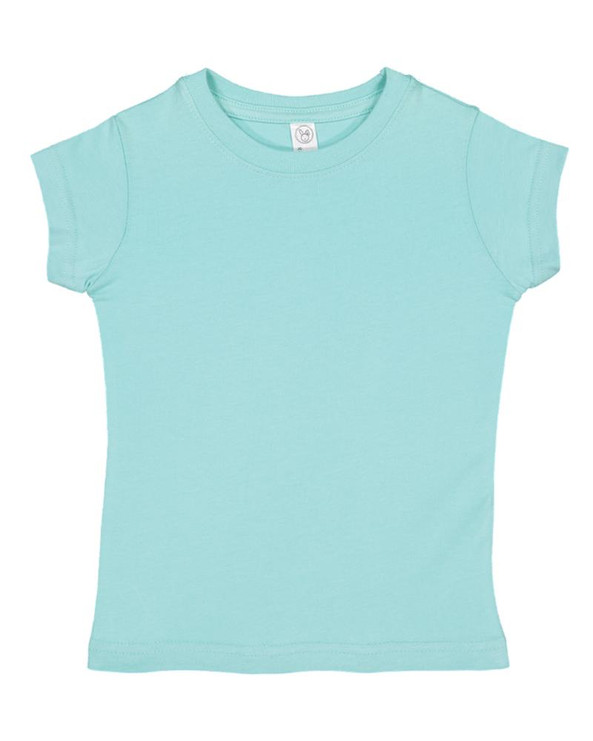 Rabbit Skins 3316 - Fine Jersey Toddler Girl's T-Shirt