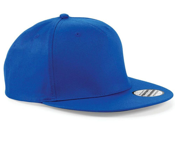 Beechfield BF610 - Cappellino 5 Panel Snapback Rapper