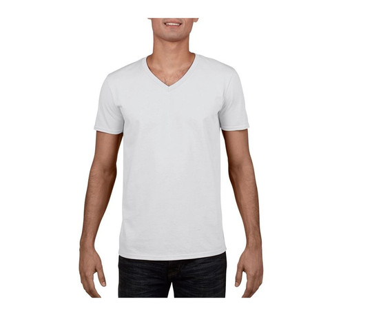 GILDAN GN646 - Short sleeve V-neck t-shirt