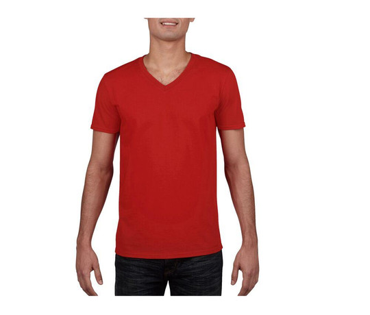 GILDAN GN646 - Short sleeve V-neck t-shirt