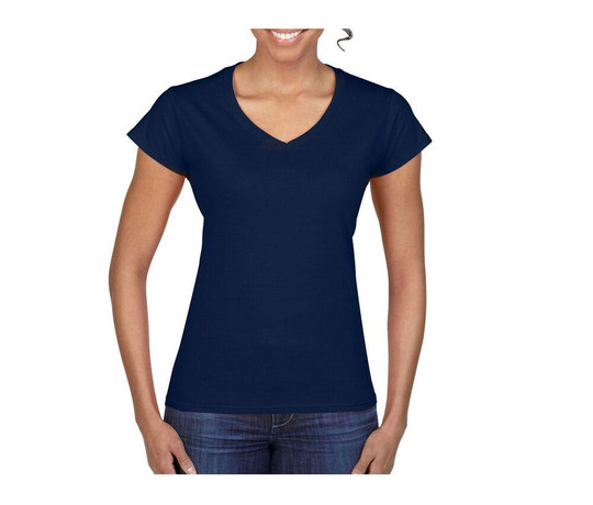 GILDAN GN647 - Short sleeve V-neck t-shirt