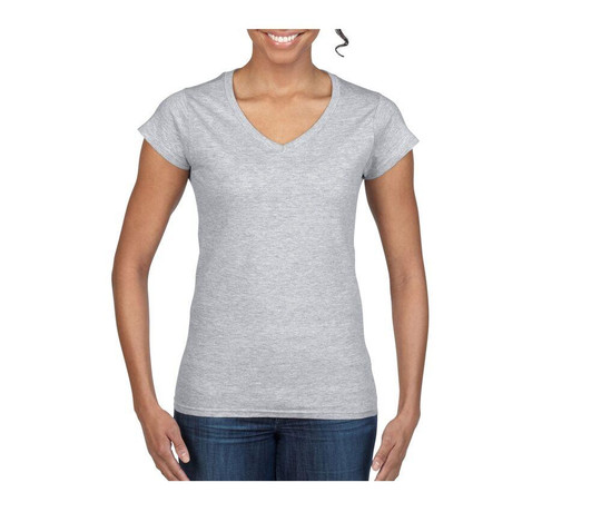 GILDAN GN647 - Short sleeve V-neck t-shirt