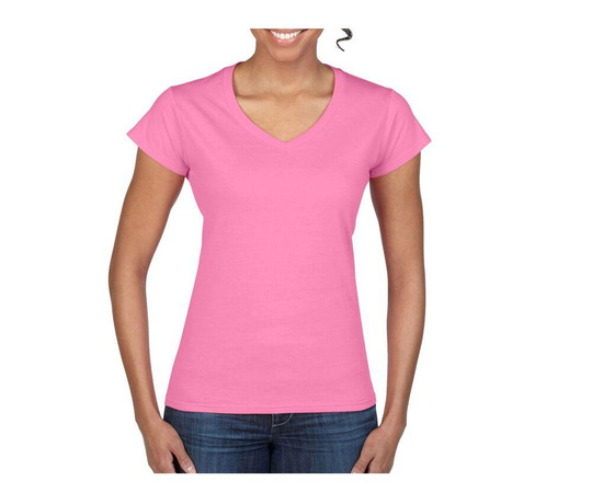 GILDAN GN647 - Short sleeve V-neck t-shirt