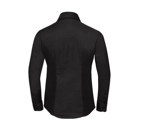 RUSSELL COLLECTION JZ32F - LADIES' LONG SLEEVE TAILORED OXFORD SHIRT