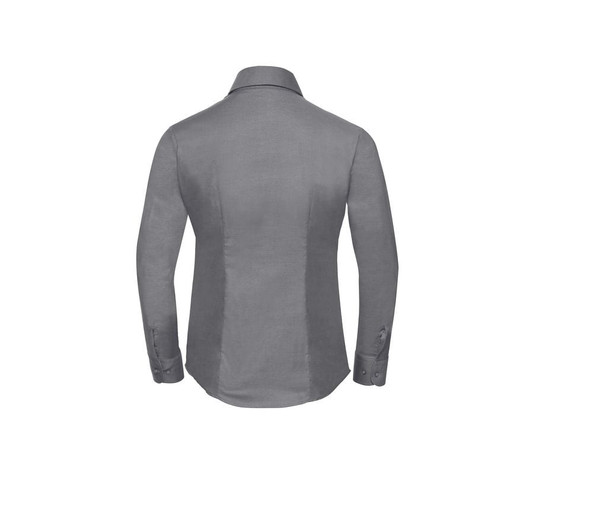 Russell Collection JZ32F - Ladies' Long Sleeve Easy Care Oxford Shirt