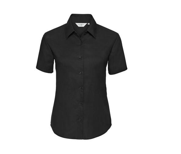 Russell Collection JZ33F - Ladies' Short Sleeve Easy Care Oxford Shirt