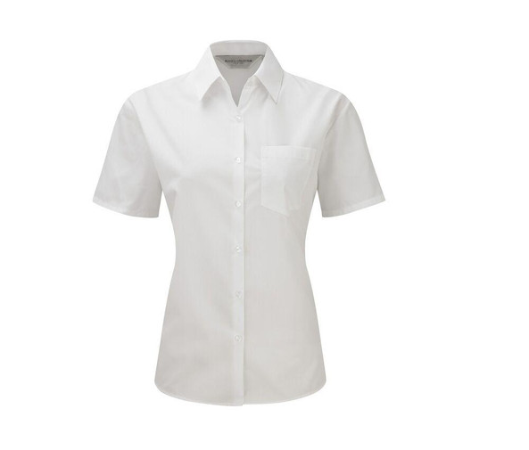 RUSSELL COLLECTION JZ35F - Dames Poplin Blouse