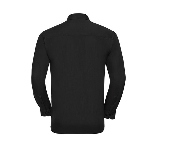 Russell Collection JZ934 - Pflegeleichtes Langarm Hemd Herren Poplin
