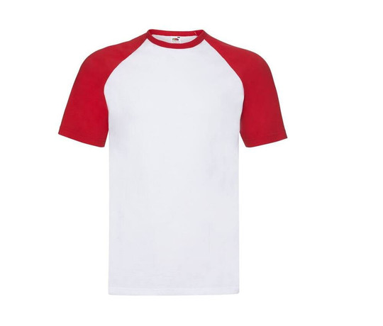 Fruit of the Loom SC237 - Baseball-T-Shirt
