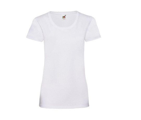 FRUIT OF THE LOOM SC600 - Damen-T-Shirt Rundhalsausschnitt 160