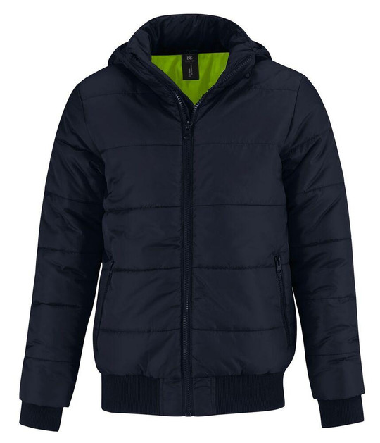 B&C BC335 - Men's hooded down jacket