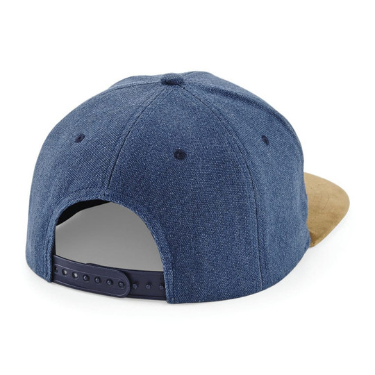 Beechfield BF668 - Suede Peak-Snapback