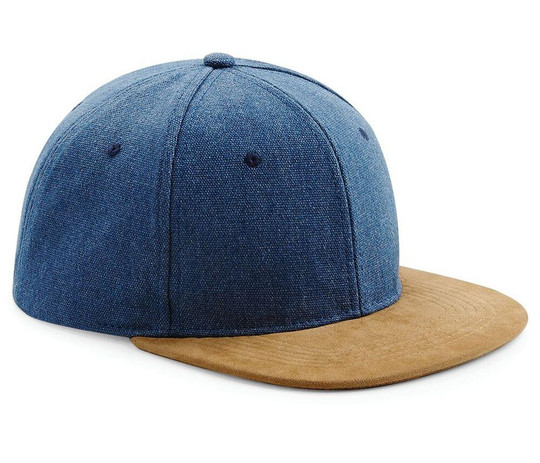 Beechfield BF668 - Suede Peak-Snapback