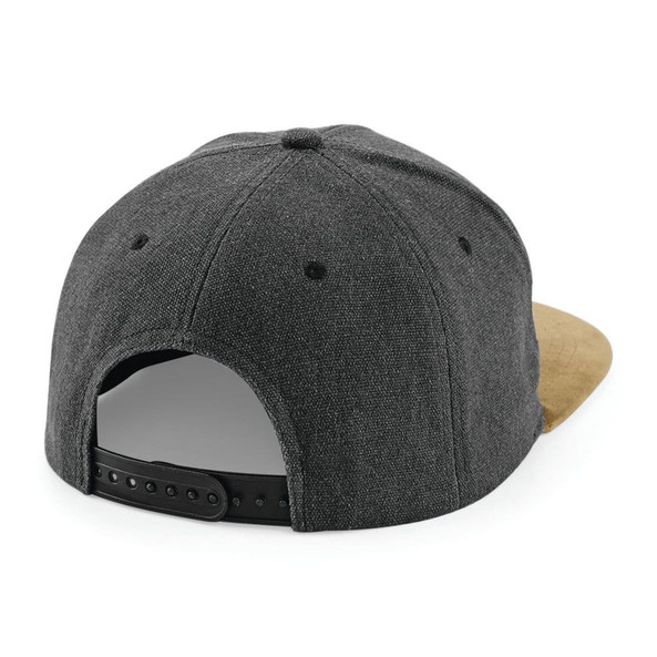 BEECHFIELD BF668 - Suede Peak Snapback