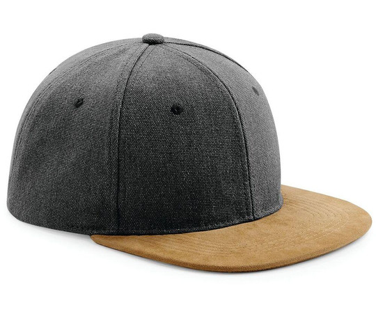 BEECHFIELD BF668 - SUEDE PEAK SNAPBACK