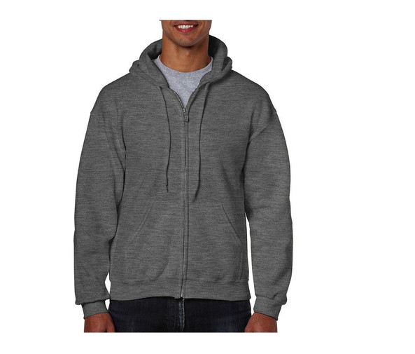 Gildan GN960 - Großer Kapuzenpullover mit Reißverschluss