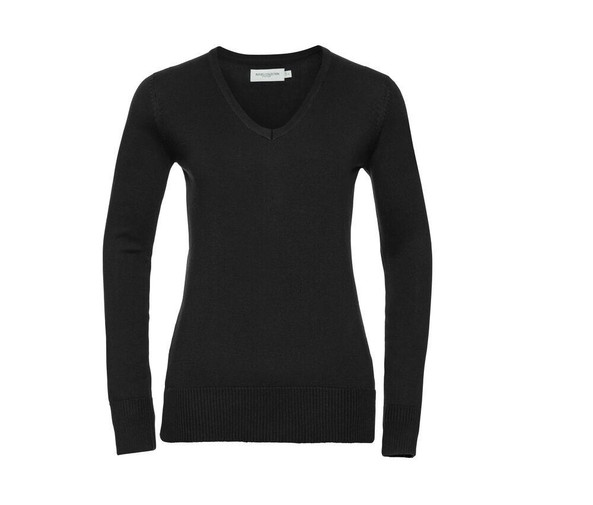 Russell Collection JZ10F - Ladies' V-Neck Pullover