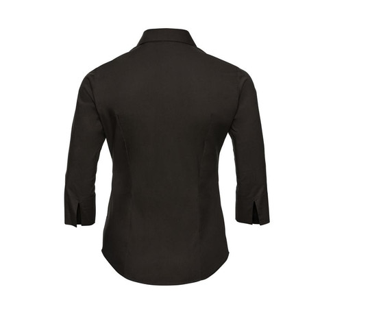 RUSSELL COLLECTION JZ46F - LADIES' 3/4 SLEEVE FITTED STRETCH SHIRT