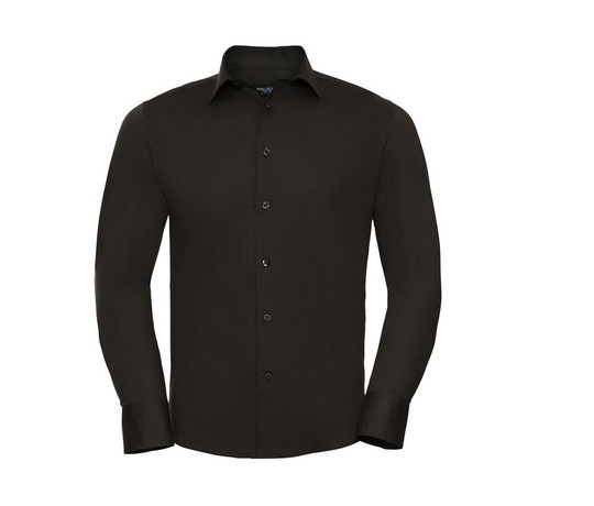 RUSSELL COLLECTION JZ946 - MEN'S LONG SLEEVE FITTED STRETCH SHIRT
