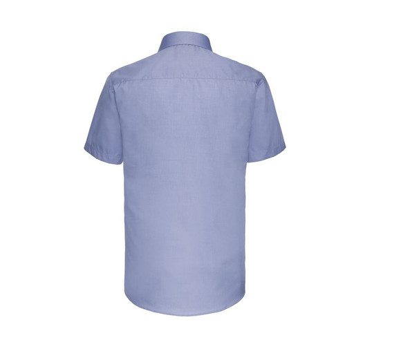 Russell Collection JZ963 - Mens' Short Sleeve Herringbone Shirt