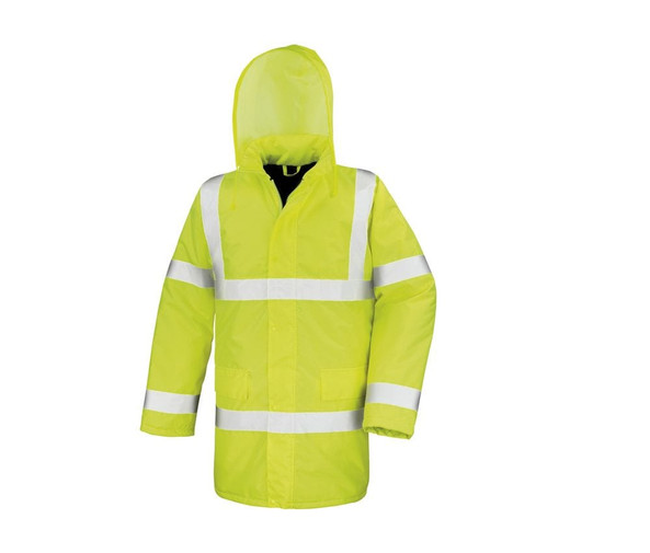 RESULT RS218 - HI VIZ MOTORWAY COAT