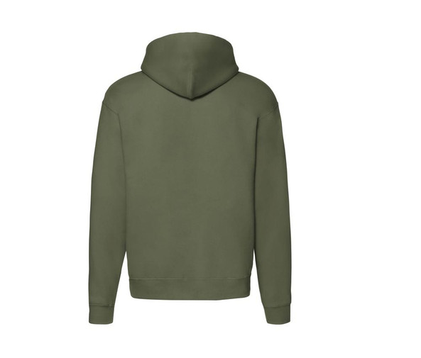 Fruit of the Loom SC274 - Herren Kapuzenpullover mit großem Reißverschluss