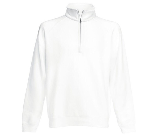 FRUIT OF THE LOOM SC276 - Unisex zip neck sweatshirt