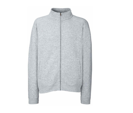 FRUIT OF THE LOOM SC365 - Herren-Sweatshirt mit durchgehendem Reißverschluss