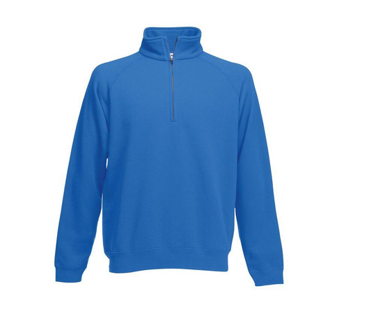 Fruit of the Loom SC376 - Sweat Homme Col Zippé Coton