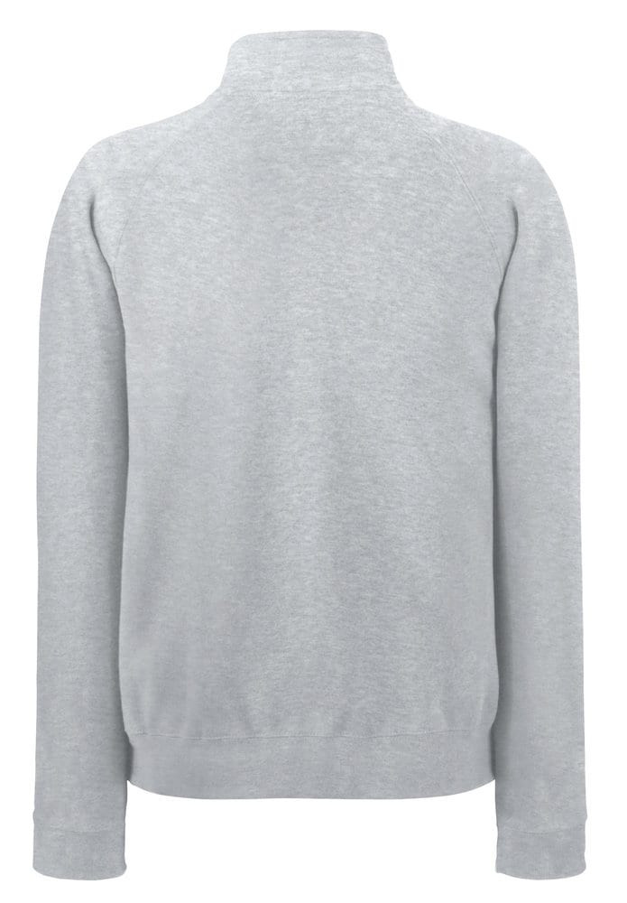 Fruit of the Loom SC376 - Sweat Homme Col Zippé Coton