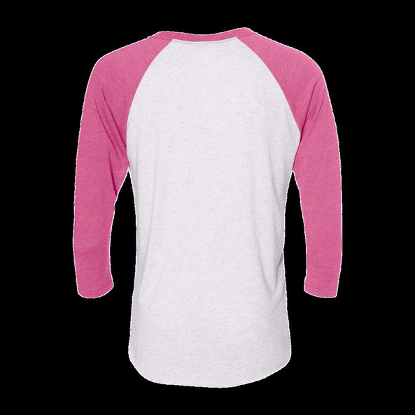 Next Level 6051 - Unisex Tri-Blend Three-Quarter Sleeve Raglan Tee