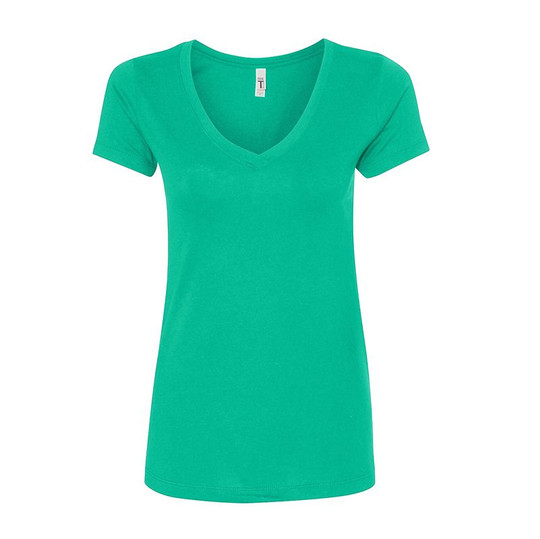 Next Level 1540 - T-shirt à col en V Ideal pour femmes