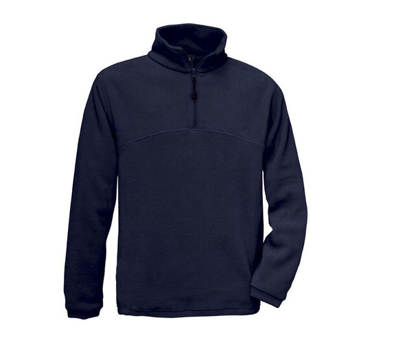 B&C BC610 - Men's Zipped Collar Fleece